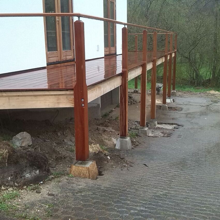 Wooden house extension 100% FSC