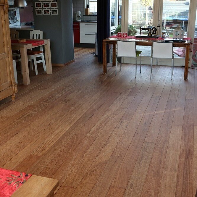 Wooden interior floor