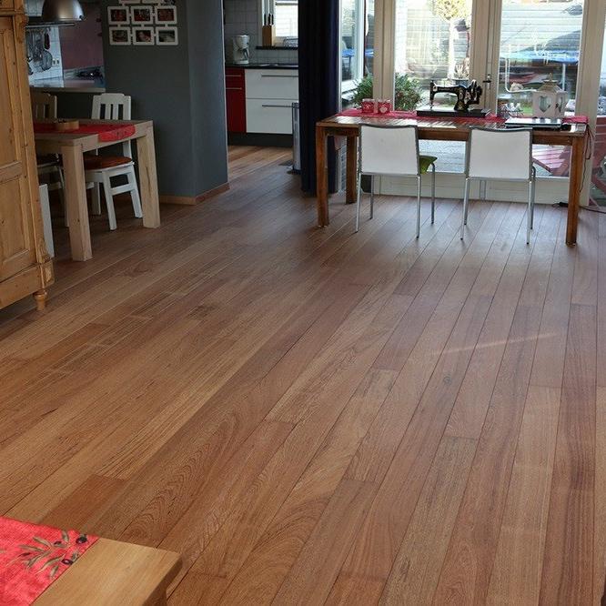 Stoere hardhouten binnenvloer