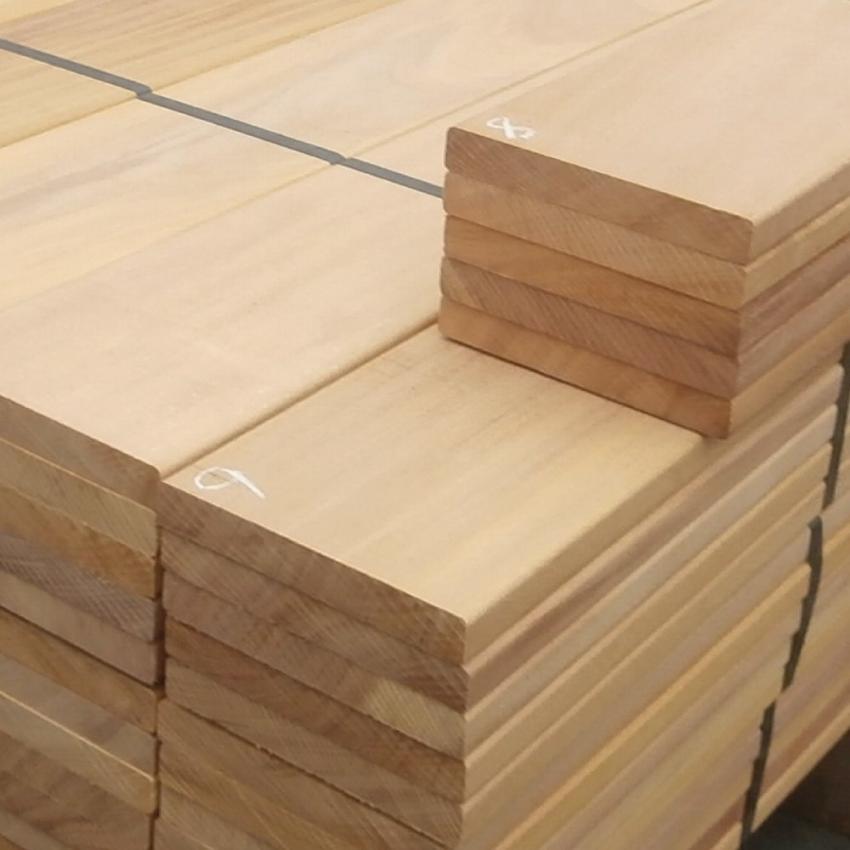 Hardwood planks