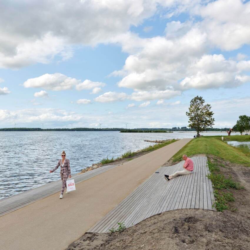 Wandelflaneerpad De Wijde Wellen in Harderwijk
