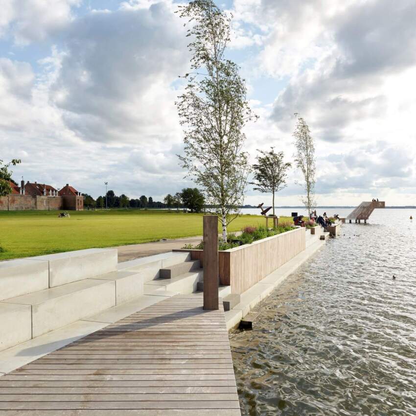 Muiracatiara, Demerara groenhart en meer houtsoorten toegepast als vlonder