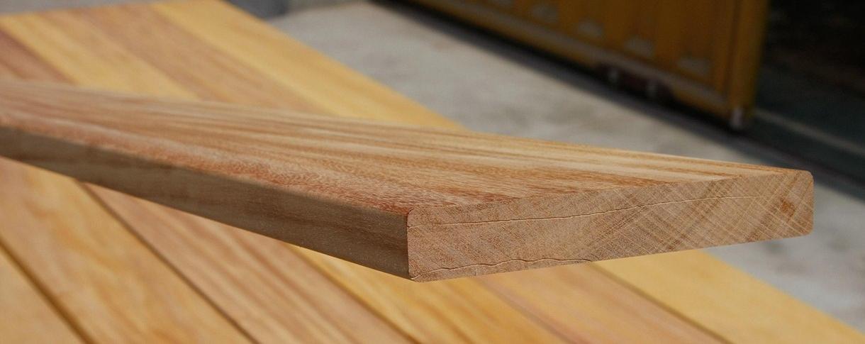 FSC®-certified Hardwood planks