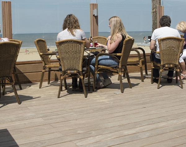 Strand Katwijk Cumaru Terras