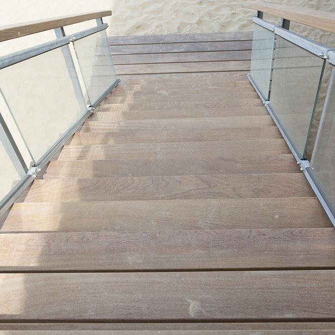 Trap van Duurzaam Cumaru Katwijk