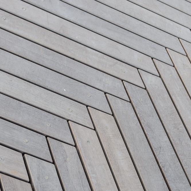 Massaranduba vlonder in België