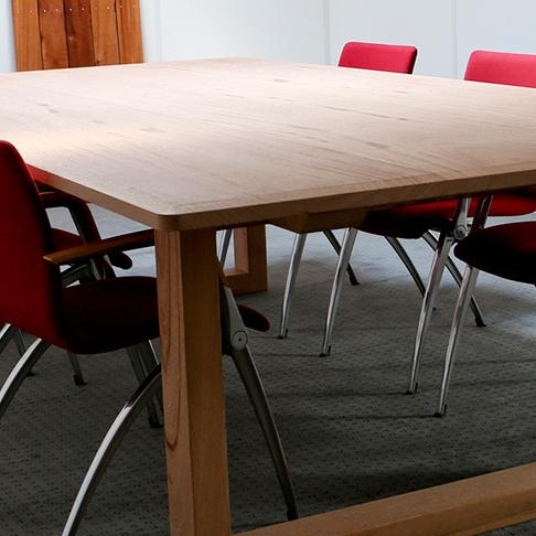 Hardhout kantoortafel