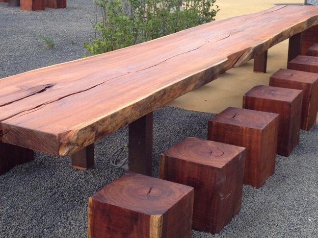 Zwammerdam robust Tropenholz Tisch