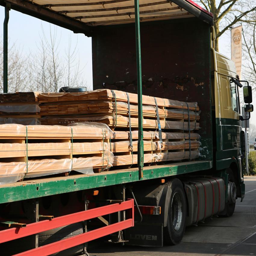 Gratis transport hardhout