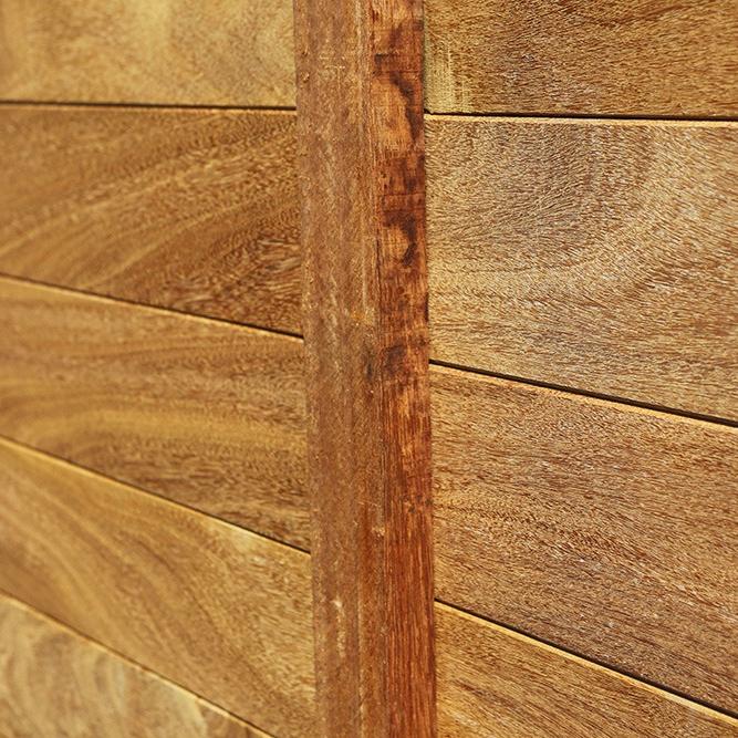 Sustainable fence (FSC wood)