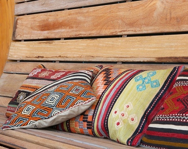 Hartholzbank pavillon Bloemendaal