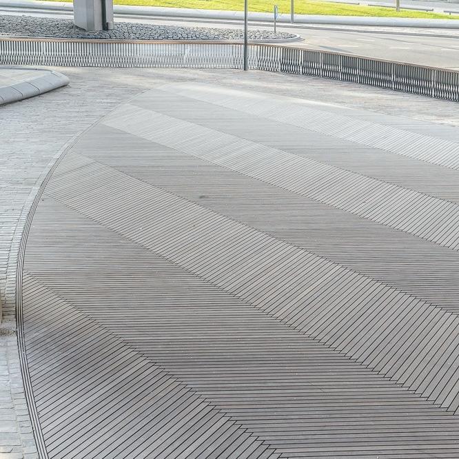 Engelse plein Massaranduba decking