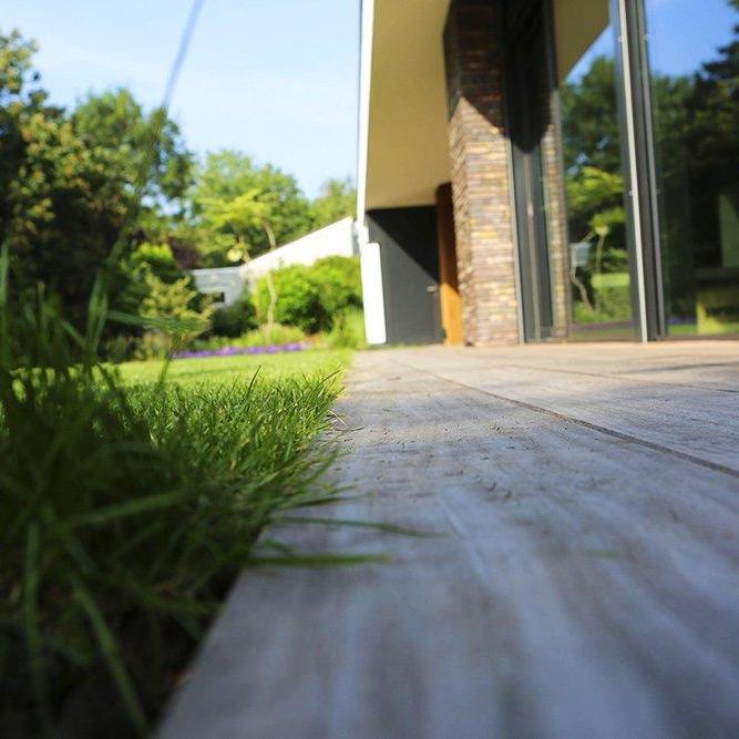 Wooden terrace made of Cumaru