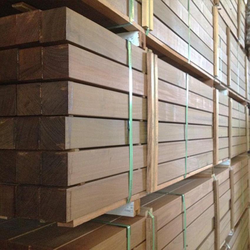 Big storage for wooden poles