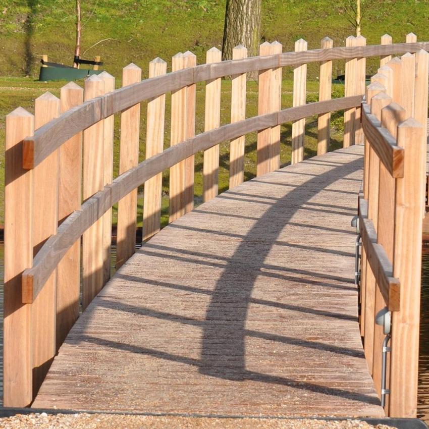 Tropenholz für brücke