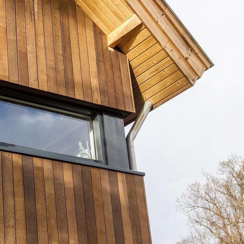 Details CoCoWood gevelbekleding