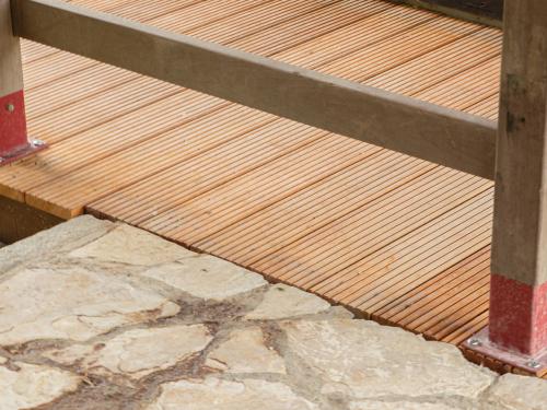 Vlonder in Kasteeltuinen Arcen