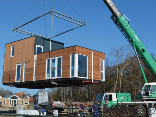 Chalet camping Renesse aus Louro Gamela holz