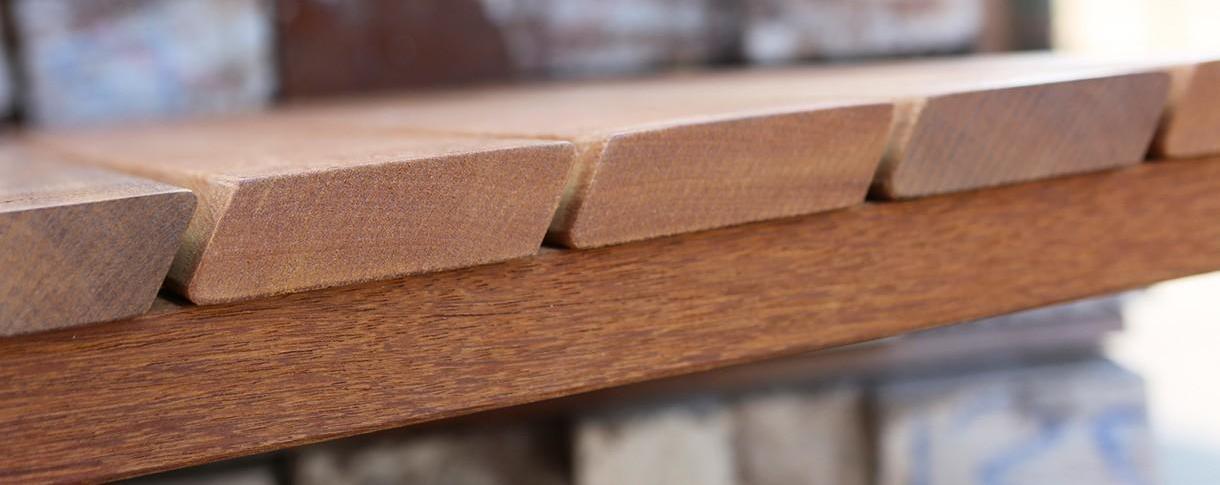 Sustainable Hardwood slats and battens