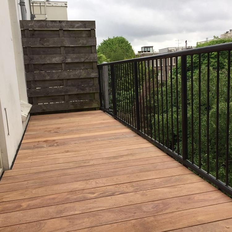 Hardhouten balkon Cumaru