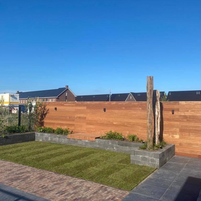 Louro Vermelho schutting geeft een zeer luxe uitstraling