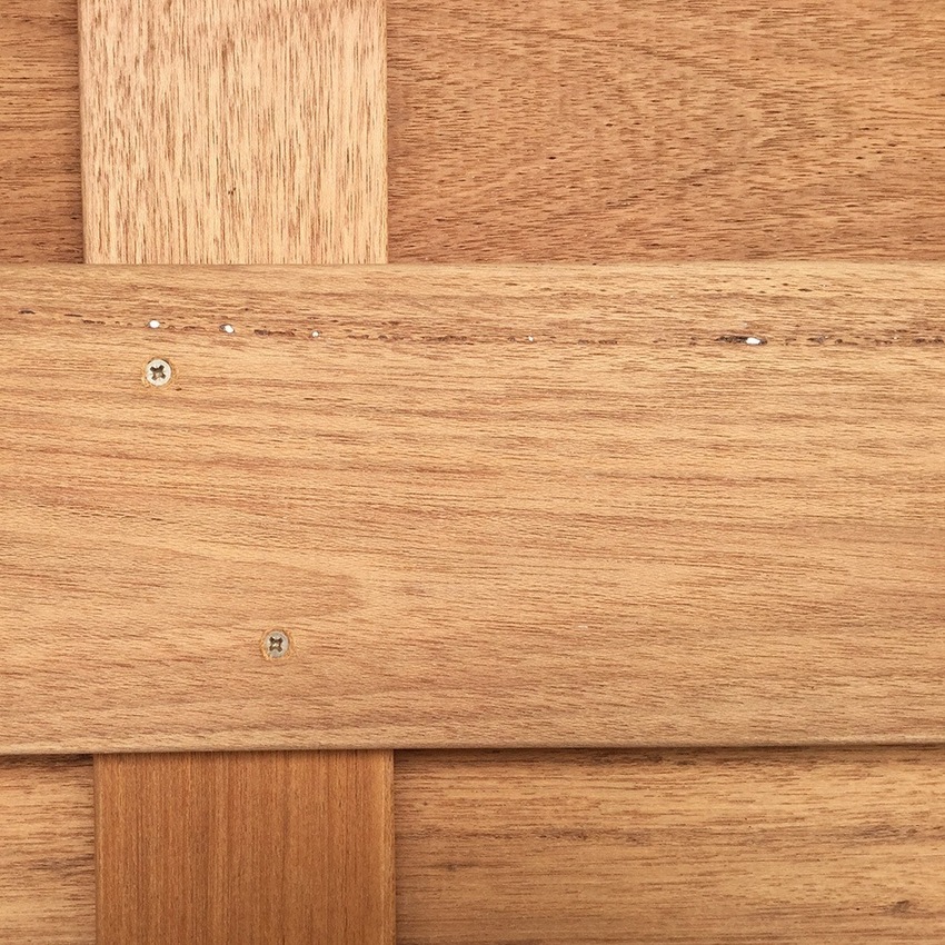 Sustainable hardwood screens