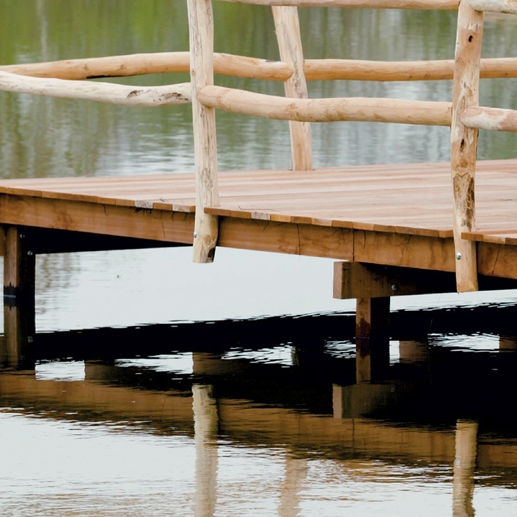 Recreation Park wooden jetty